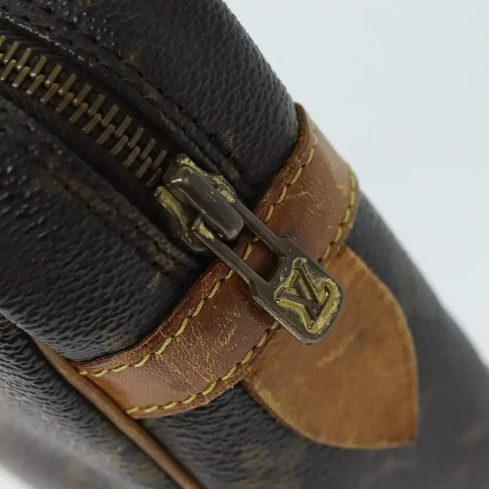 Louis Vuitton Monogram Compiegne 28 Clutch Bag Brown